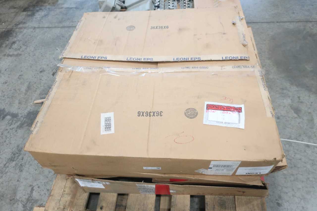 2 PALLETS OF ASSORTED ELECTRICAL COMM MODULE, PCB, AC CONTROLLER CONTROLS, SERVO MOTOR, SERVO CONTROLLERS, ENCODER CONTROLS, ALARM SENSOR, CABLE-WIRE CONTROLS- CISCO, WESTINGHOUSE, YASKAWA, MITSUBISHI, PACIFIC SCIENTIFIC, PANASONIC, SIMPLEX, LEONI - AUTOMATION & CONTROLS