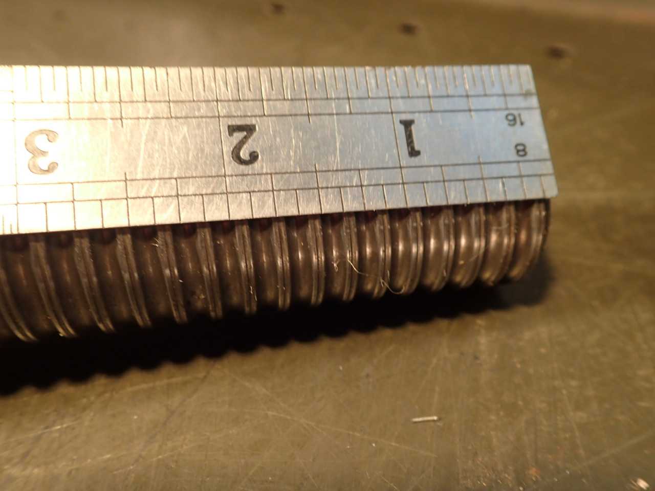 Emcor 5mm Pitch Ball Screw: 250mm Travel, 20mmx0.8 Thread End, 450mm OAL - MACHINING ACCESSORIES & TOOLING