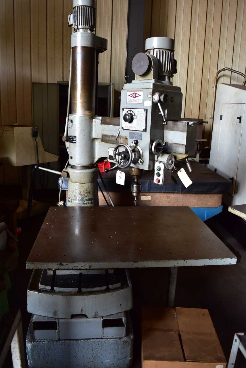 KBC Machinery Vertical Mill Model DSR-750S, s/n 84564 - MILLING MACHINES