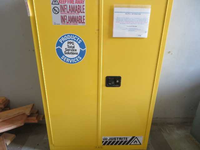Justrite Flammable Cabinet - MISCELLANEOUS