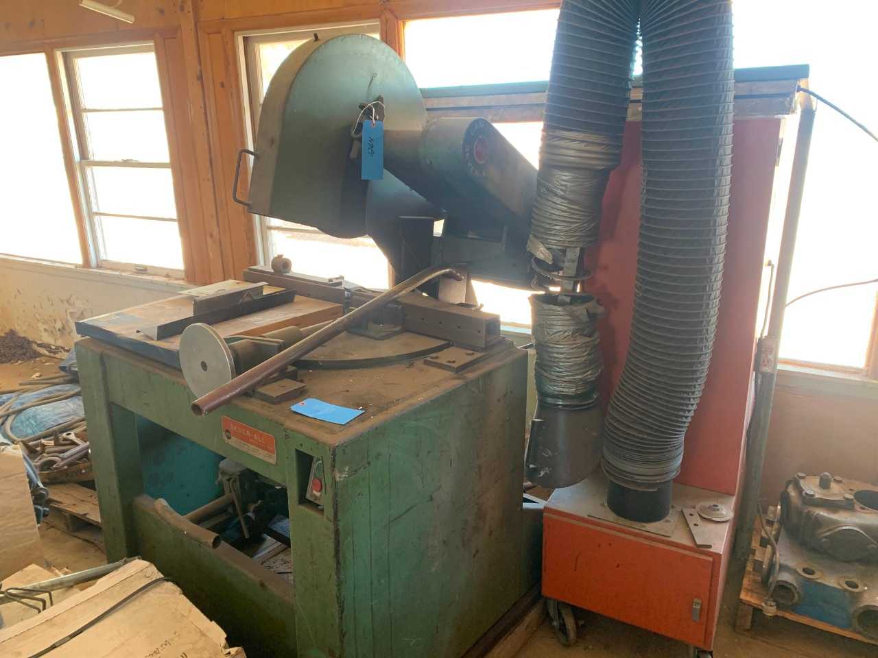 Server All 22A Chop Saw with Dust Collection System - METAL SAWS