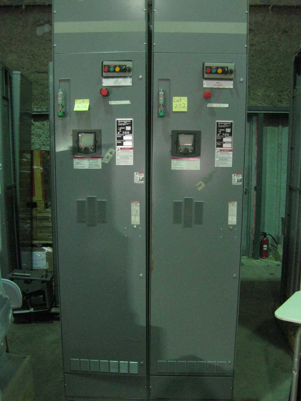 SQD Model 6 Intelligent MCC 1200A  40HP QTY 1 - CIRCUIT BREAKERS