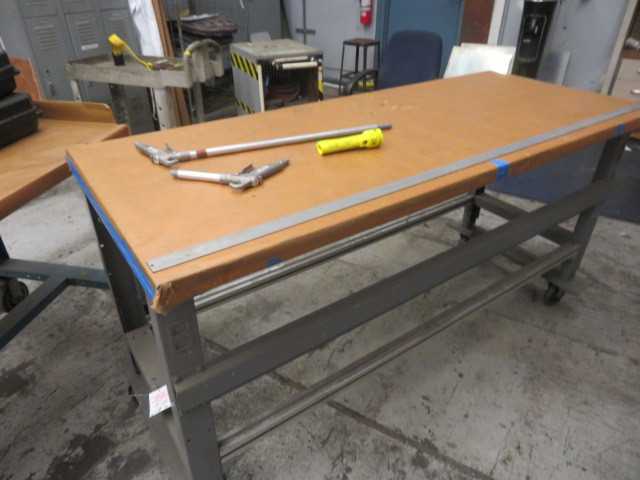 Work Tables, (2) lot - MISCELLANEOUS