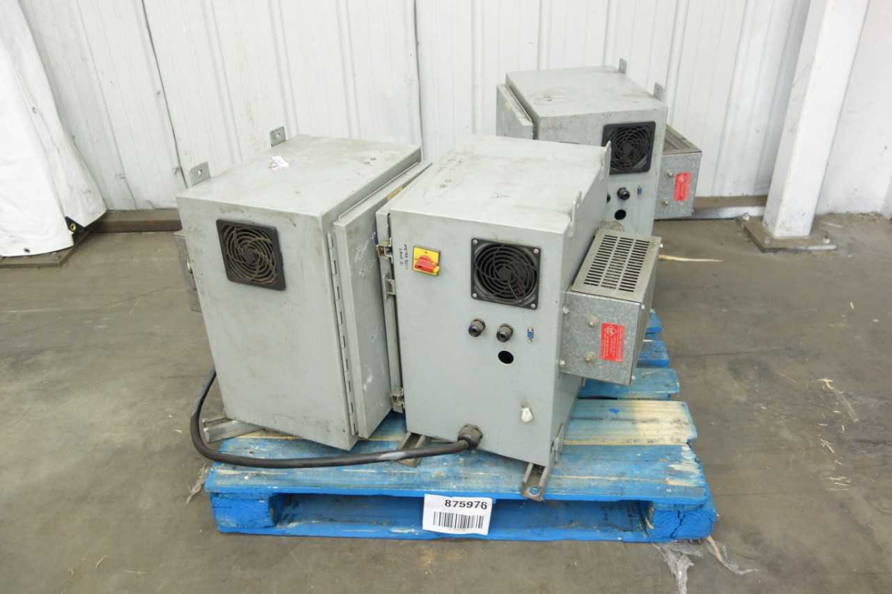 LOT OF 3 ALLEN BRADLEY ULTRA 3000 SERVO DRIVE CONTROL CABINETS - AUTOMATION & CONTROLS