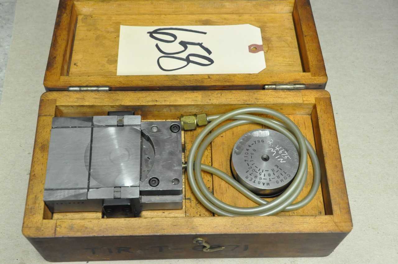 Custom Fabricated Gauge Fixture with Case - MACHINING ACCESSORIES & TOOLING