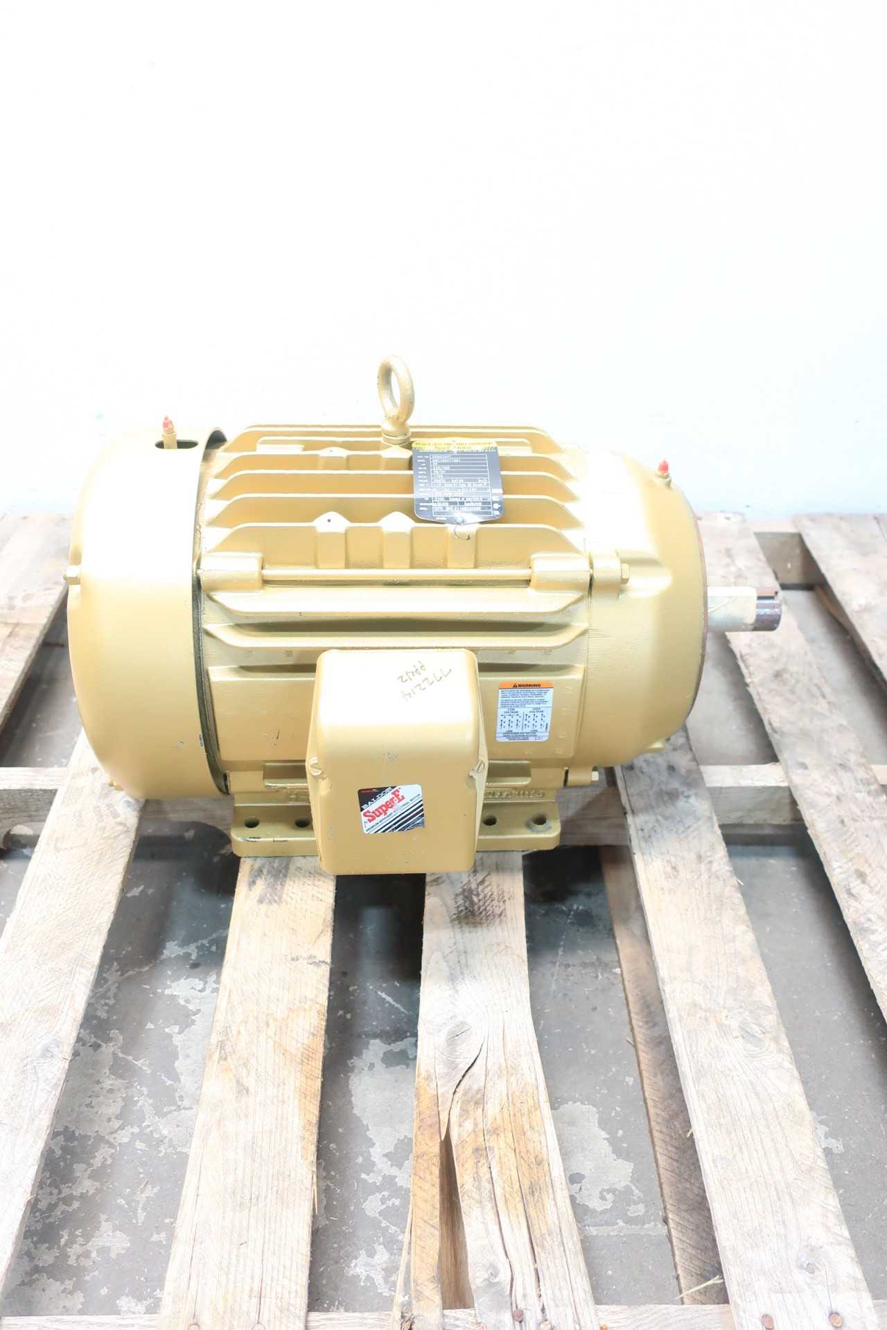 NEW BALDOR CEM2334T SUPER E 256TC 3PH 20HP 1765RPM 1-5/8IN 230/460V-AC AC MOTOR - ELECTRIC MOTORS