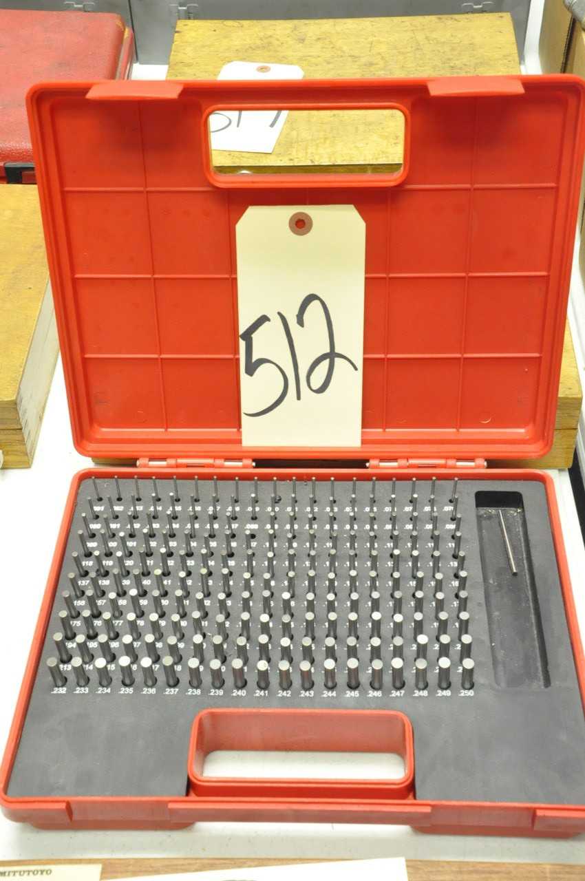 MHC .061 - .250 Pin Gage Set - PROCESS EQUIPMENT