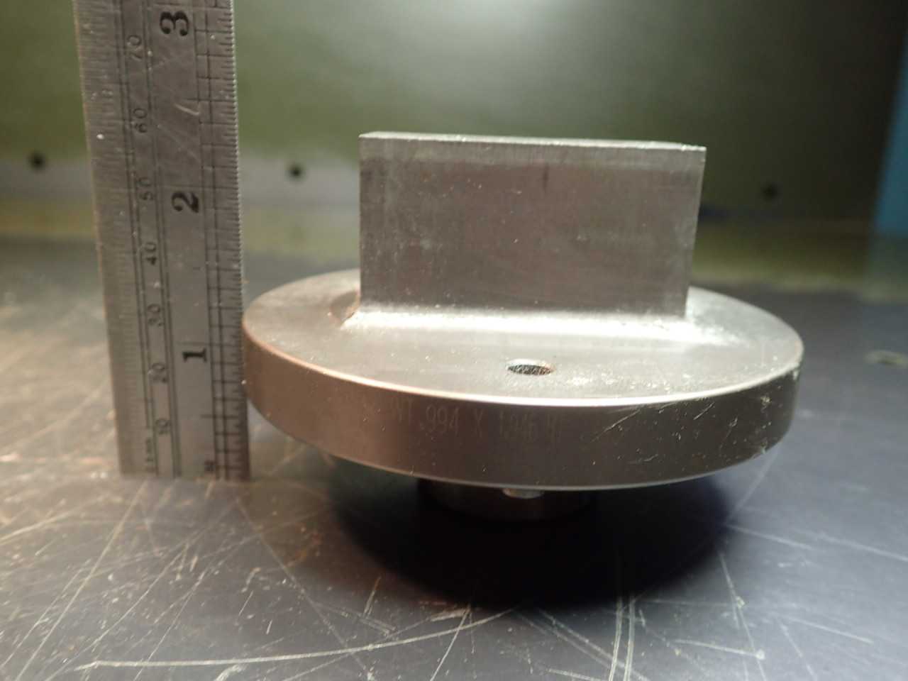 Wilson .994" x 1.946" +.006" Turret Press Punch Die & Stripper Set 5" Base, Used - MACHINING ACCESSORIES & TOOLING
