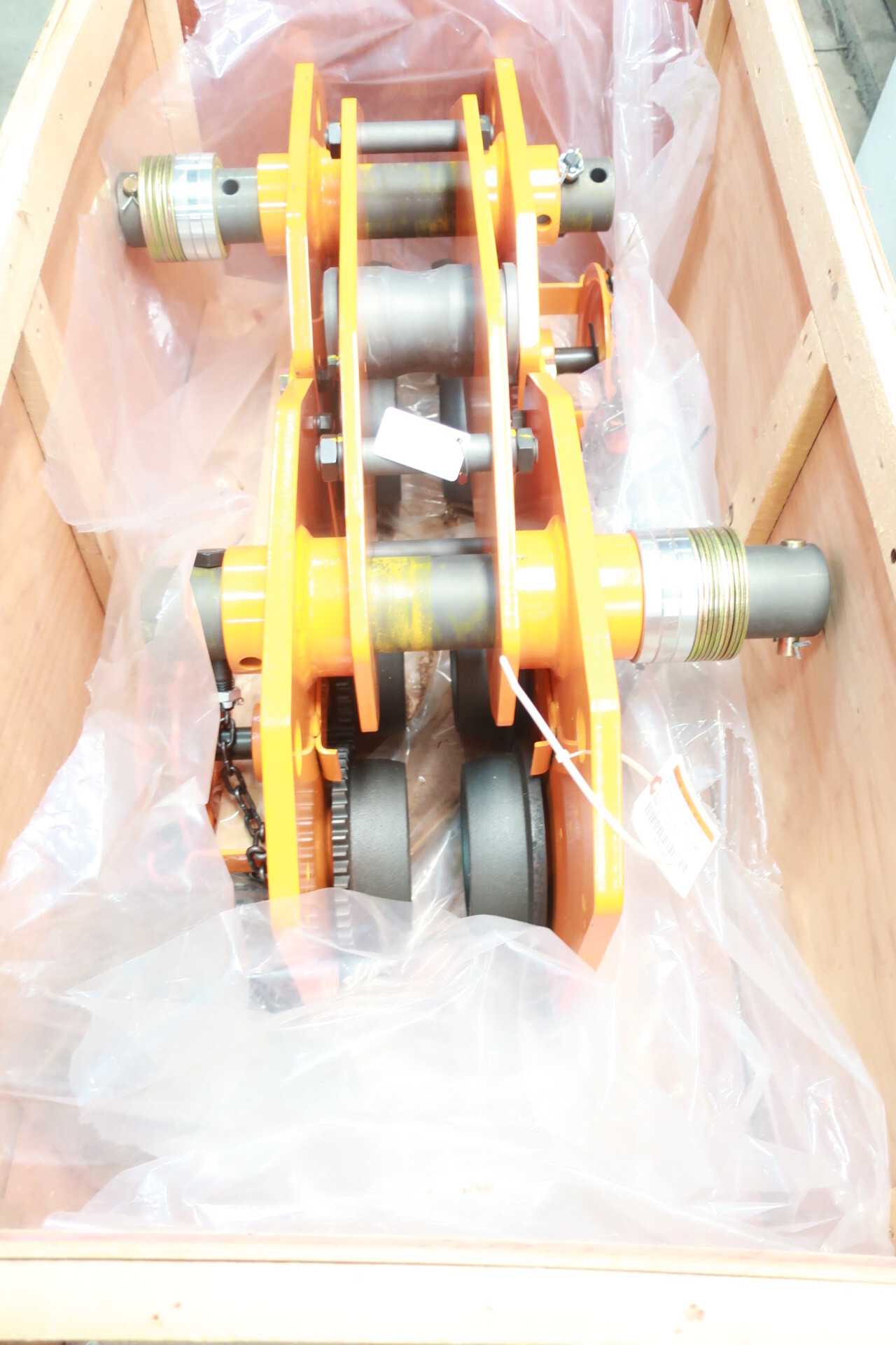 I & I SLING SLINGMAX GEARED MANUAL PULL 15TON MANUAL TROLLEY - LIFTING EQUIPMENT