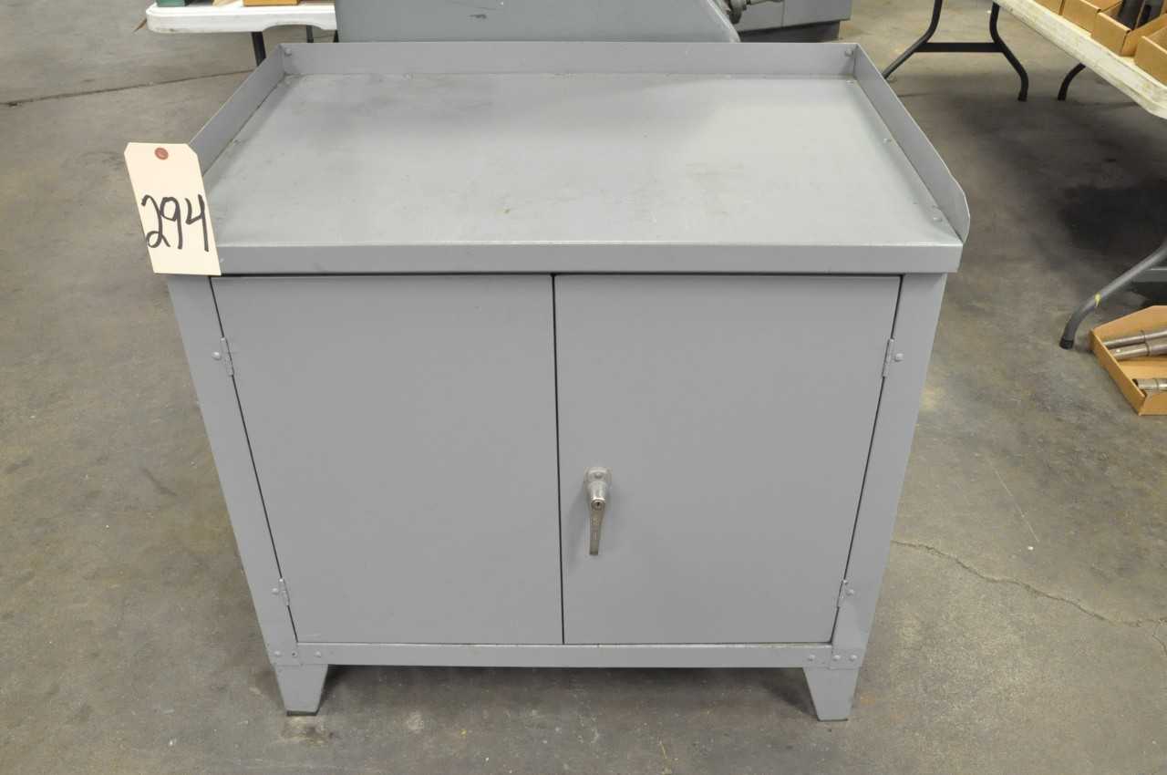 2 Door Short Shop Cabinet with Contents - INDUSTRIAL PARTS