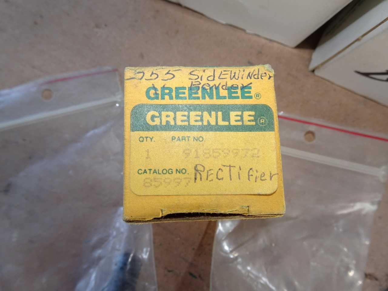 GREENLEE 555 Pipe bender parts - ELECTRIC POWER TOOLS