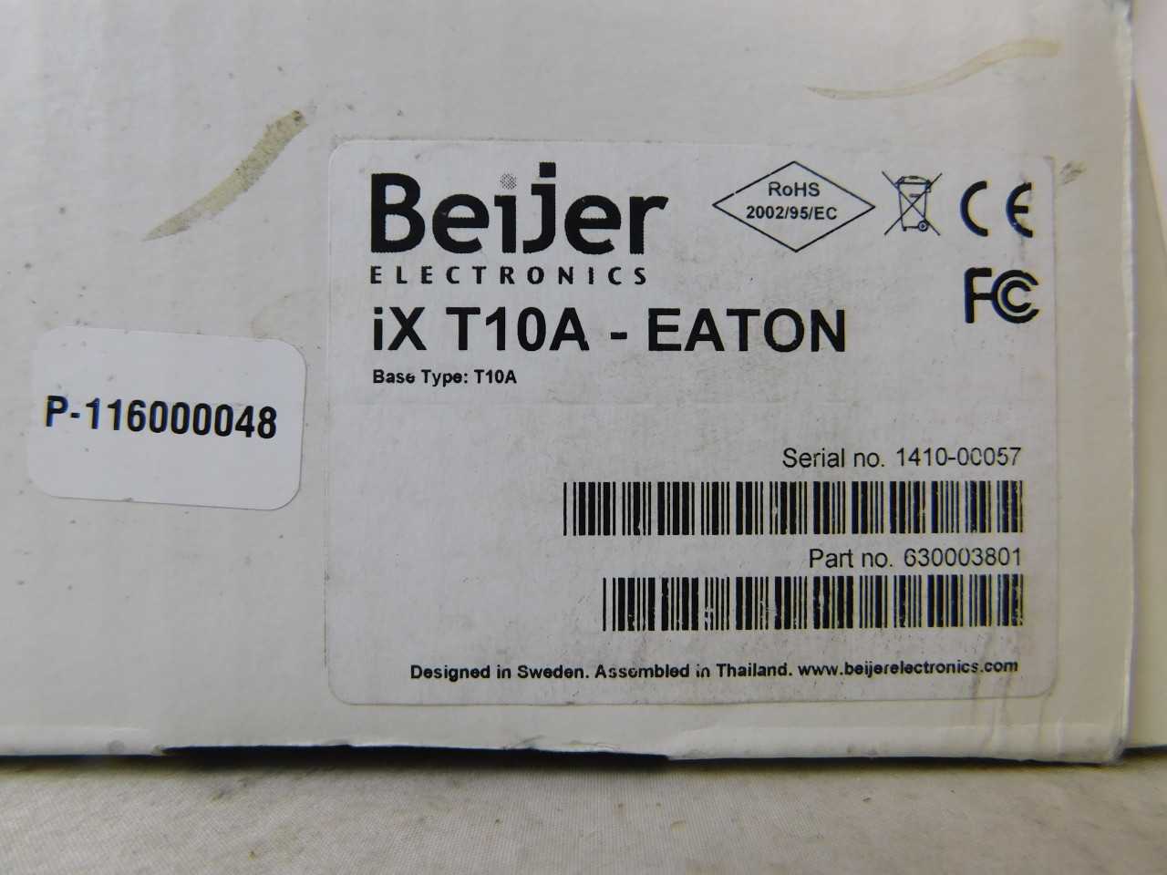 Quantity of 2x IXT10A-EATON PLC/Process Logic Controllers - AUTOMATION & CONTROLS