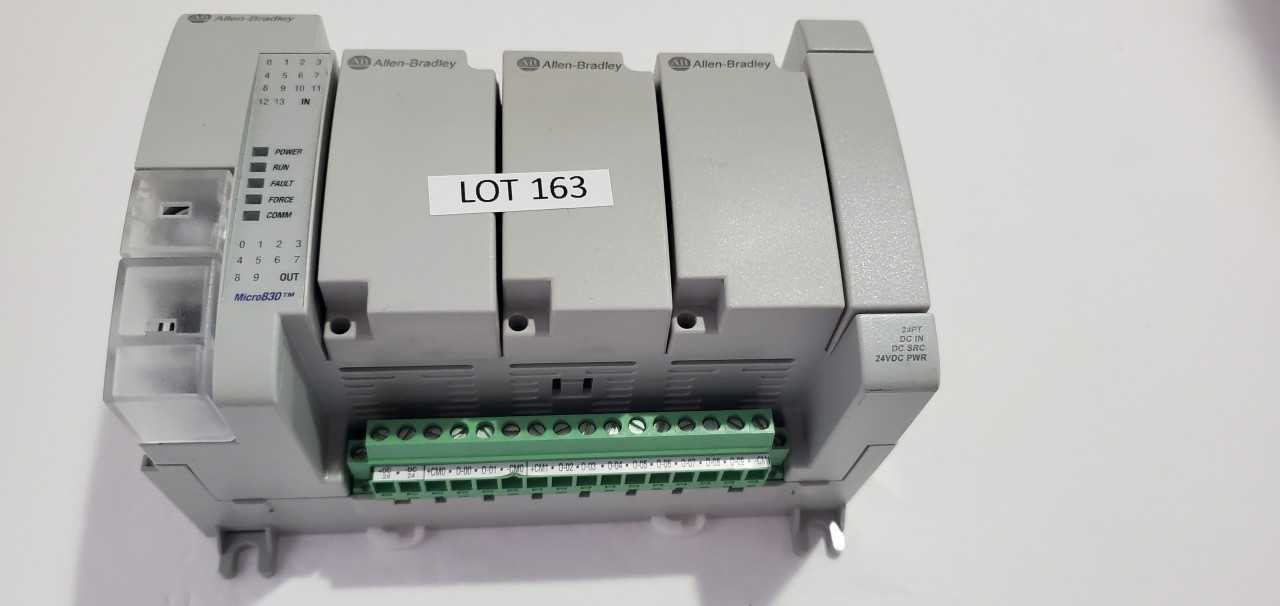 Allen Bradley Micro 830 2080-LC30-24QBB PLC - AUTOMATION & CONTROLS