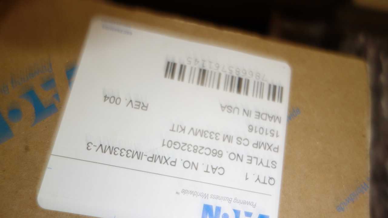 1 PALLET OF ASSORTED EATON ELECTRIC PARTS, PUSHBUTTONS - ELECTRIC MOTORS