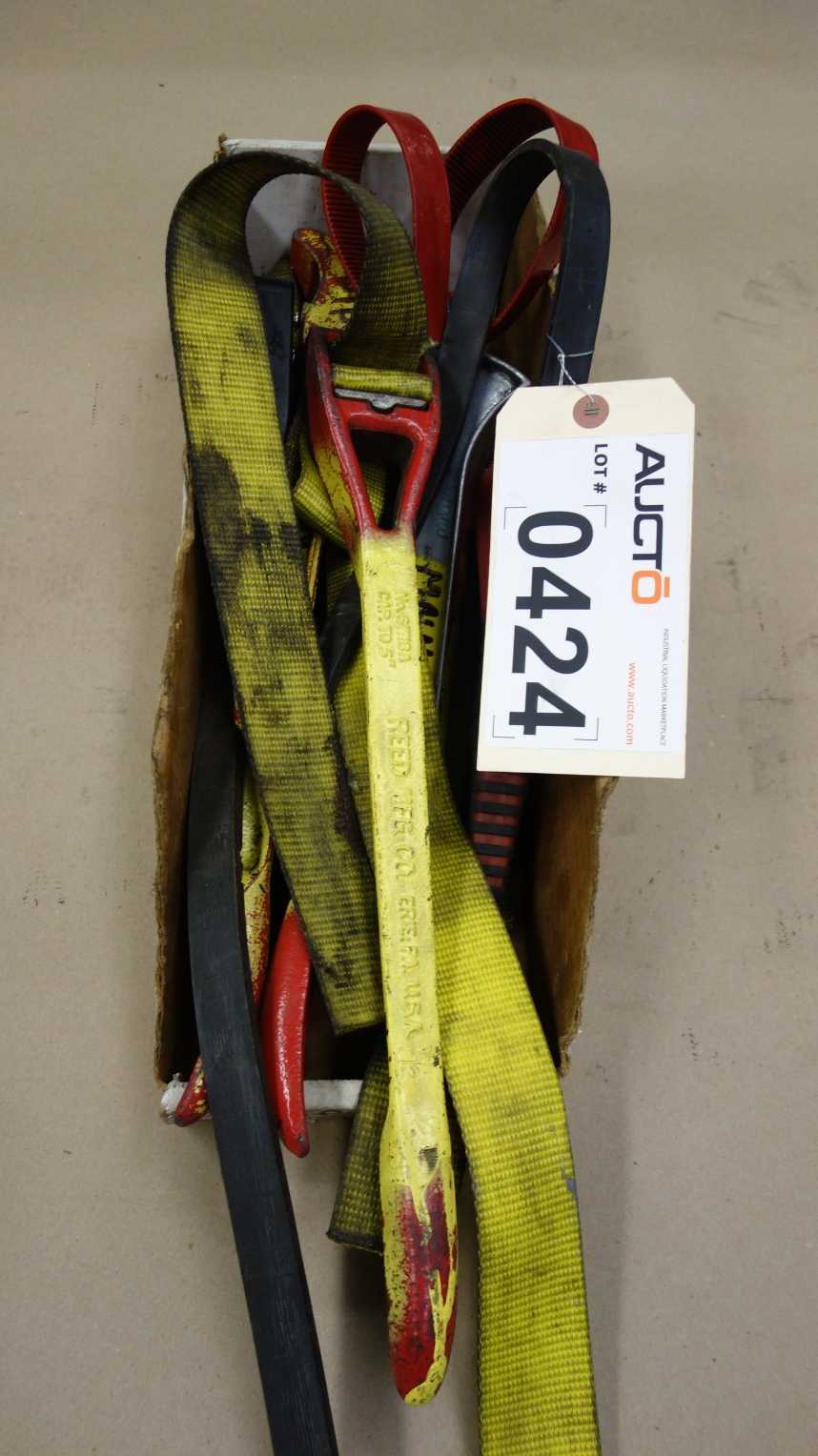 ASSORTED LOT OF STRAP WRENCHES - HAND TOOLS