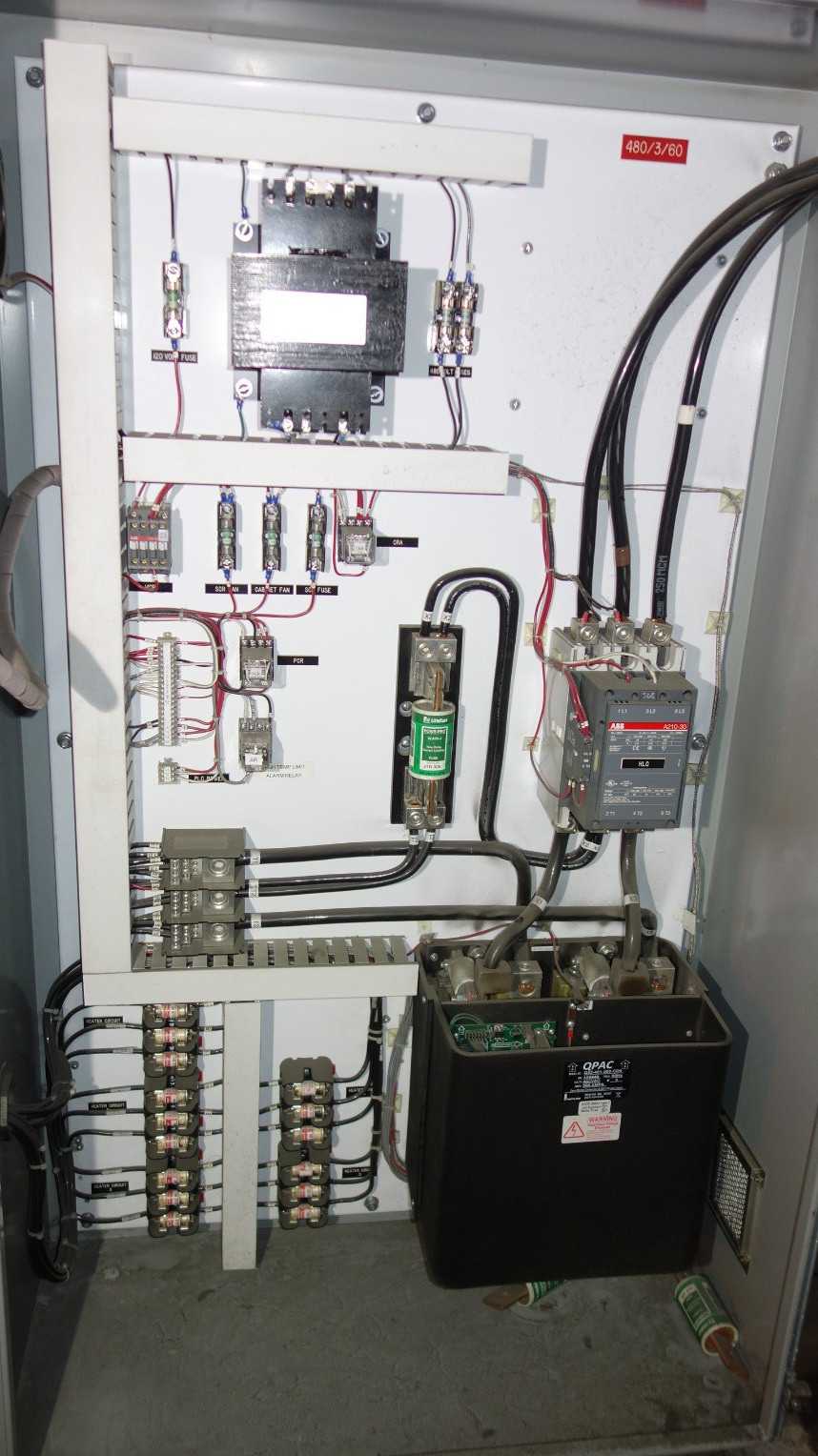 LOT OF 3 ASSORTED ELECTRICAL PANEL UNITS, 1X ABB A210-3 CONTROL PANEL, 1X CUTLER HAMMER 400A 600V-AC DISCONNECT SWITCH, 1X WESTINGHOUSE 100A 600V-AC DISCONNECT SWITCH - SWITCHGEAR