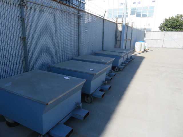 Steel Containment Carts on Wheels - MISCELLANEOUS