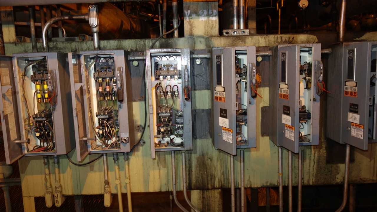 LOT OF 6 ALLEN BRADLEY 509-BOD SIZE 1 COMBINATION STARTER DISCONNECT - MOTOR STARTERS