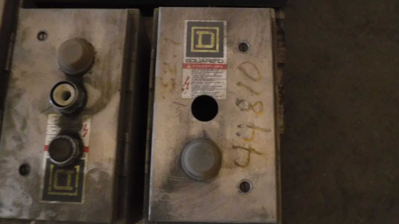Lot of Five 10 HP Size 1 Motor Starters - AUTOMATION & CONTROLS