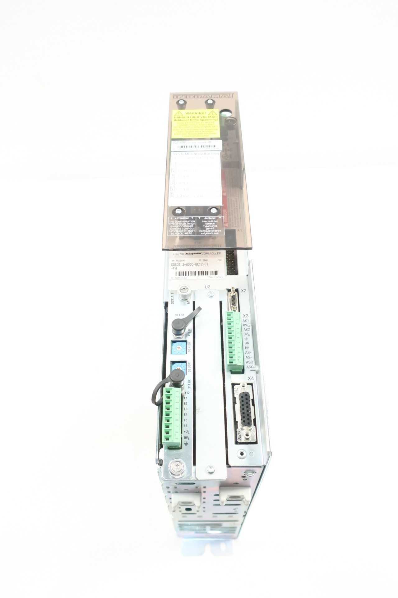 REXROTH DDS03.2-W030-BE12-01-FW 300V-DC 230V-AC SERVO DRIVES AND AMPLIFIER - SERVO REXROTH DDS03.2-W030-BE12-01-FW 300V-DC 230V-AC SERVO DRIVES AND AMPLIFIER - SERVO