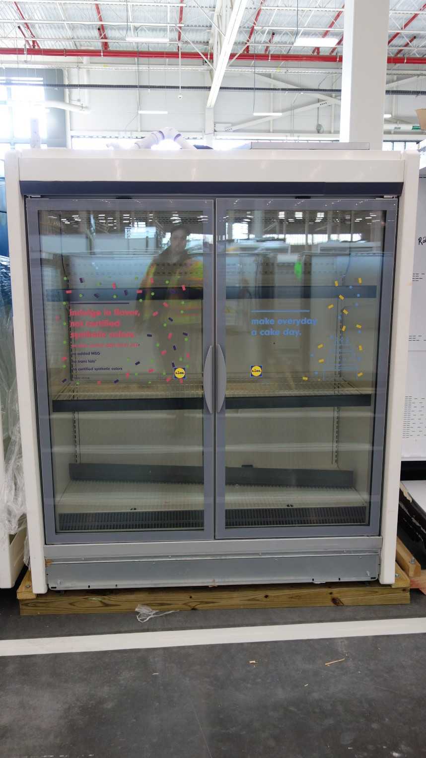 AHT VENTO GREEN MC FREEZE 156 2 DOOR MULTI-SHELF CHEST CAKE FREEZER 1.050W 208-240V-AC