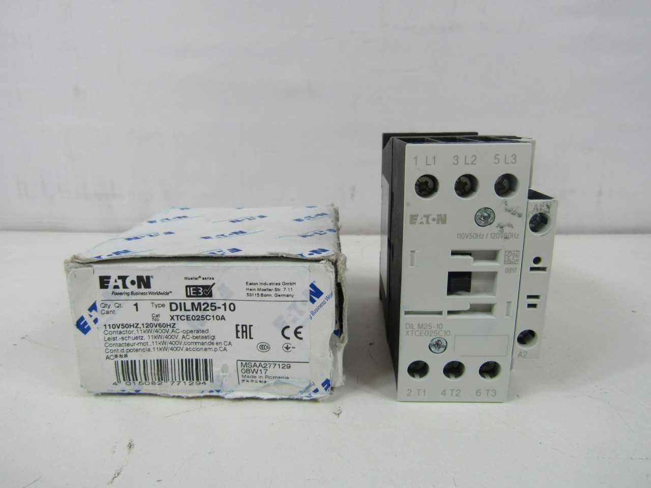 Lot of Quantity 68x XTCE025C10A Contactors - CONTACTORS
