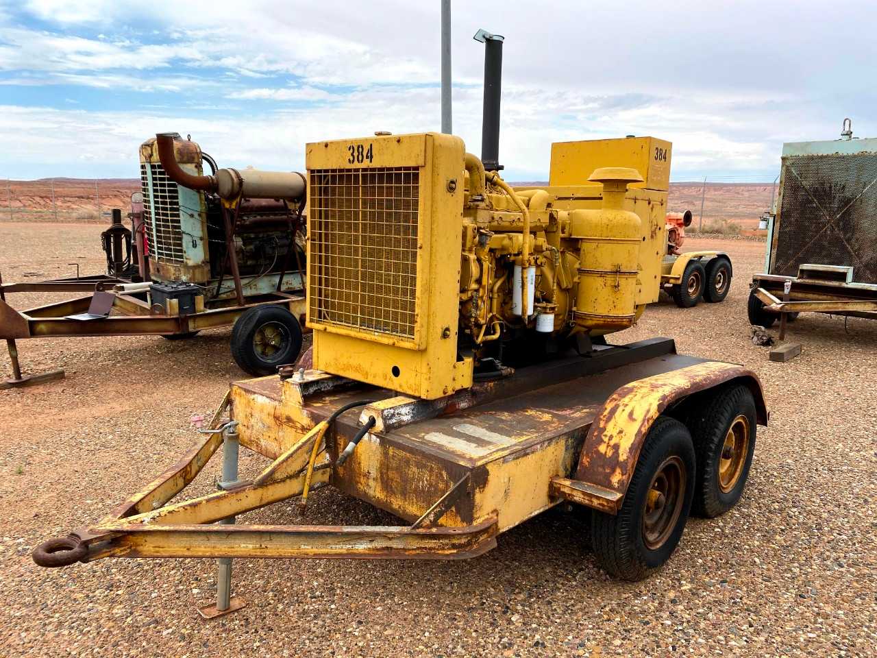 Caterpillar 3304 Diesel Generator 105KW 3PH 277/480V - STANDBY POWER GENERATOR