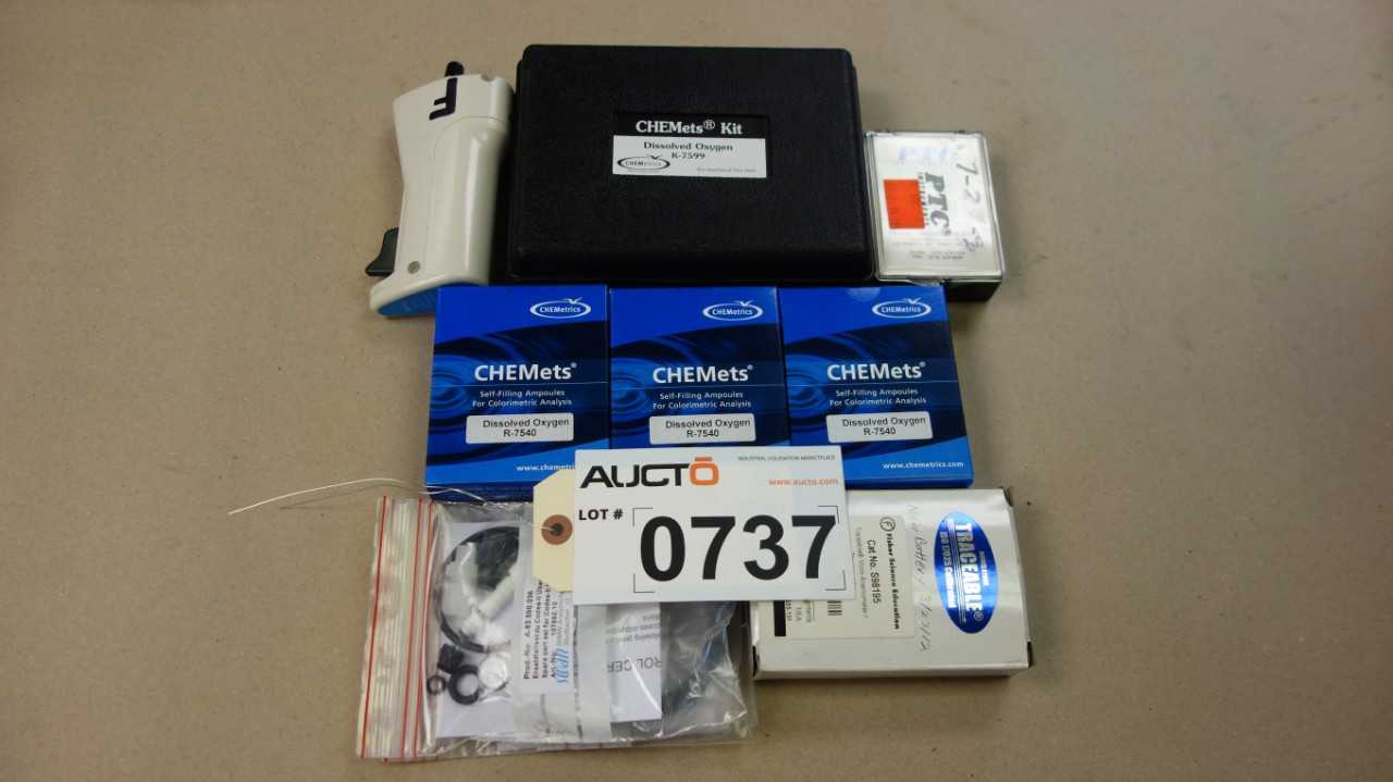 ASSORTED LOT OF REPLACEMENT LAB EQUIPMENT CONSUMABLES - LAB & SCIENTIFIC