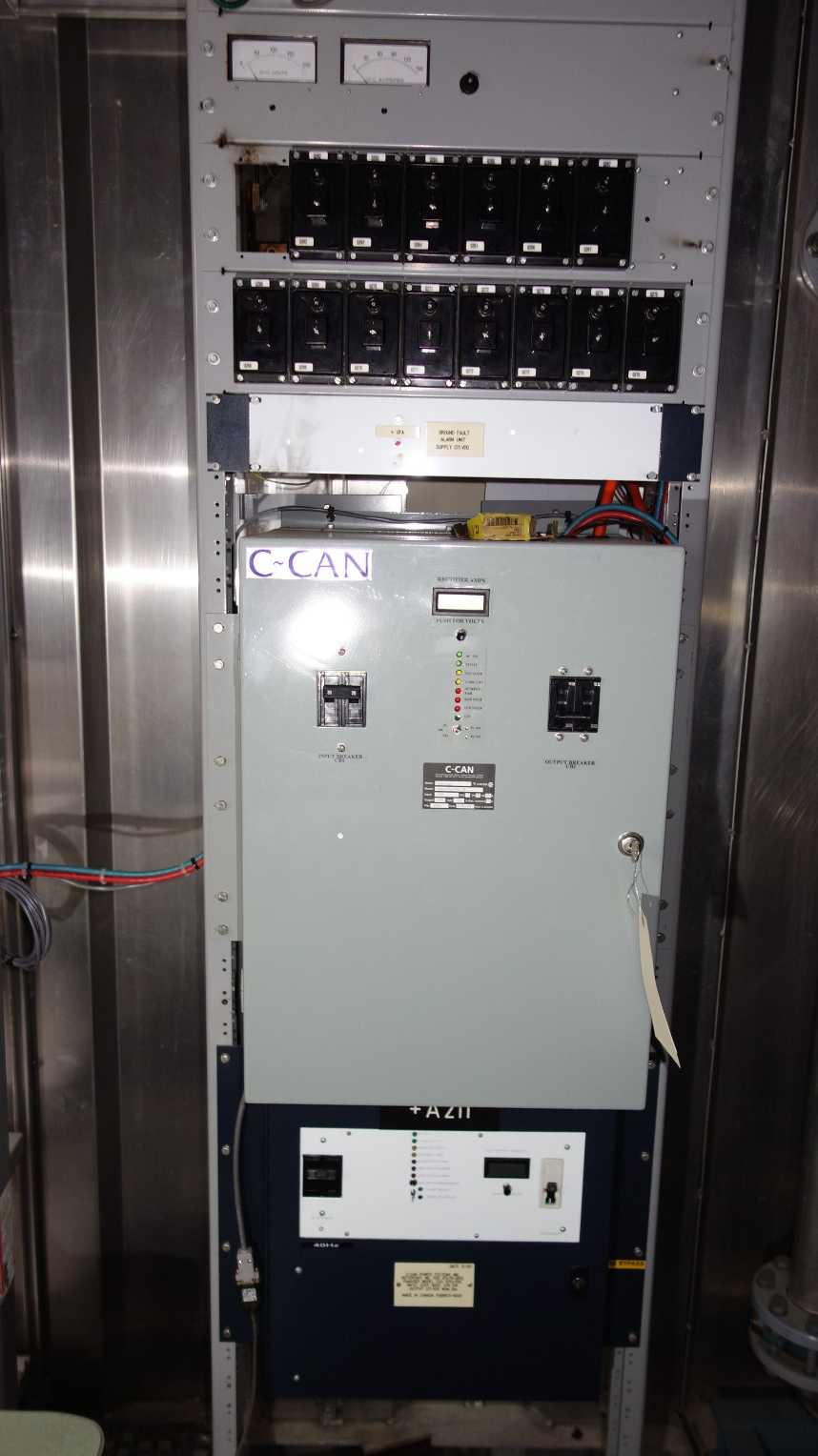 PANEL OF ASSORTED C-CAN RECTIFIER CONTROLS - ELECTRICAL COMPONENTS