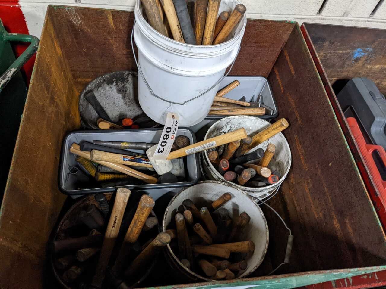 LOT OF ASSORTED HAMMERS - HAND TOOLS