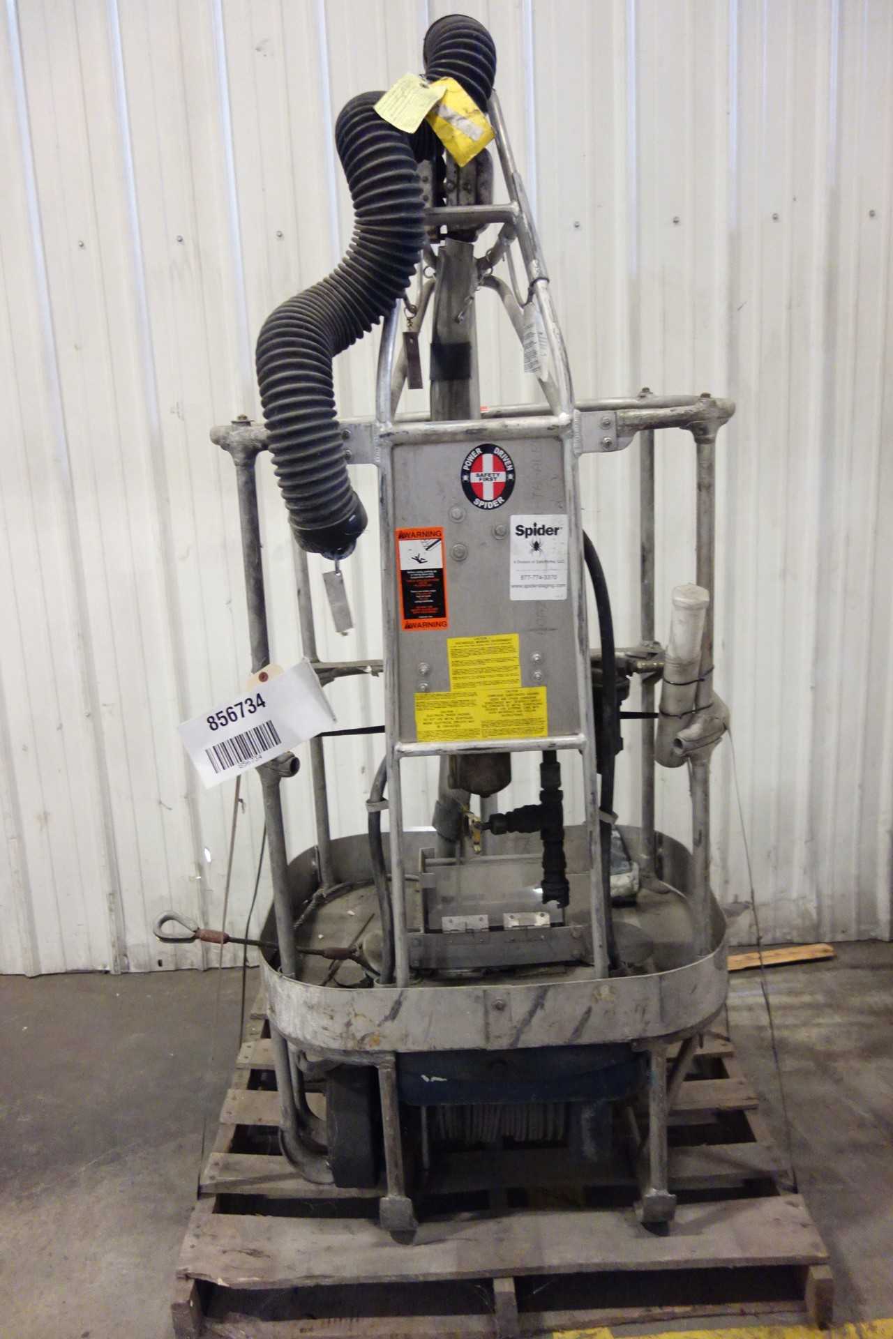 SPIDER DEMOUNTABLE AIR DRUM HOIST - LIFTING EQUIPMENT
