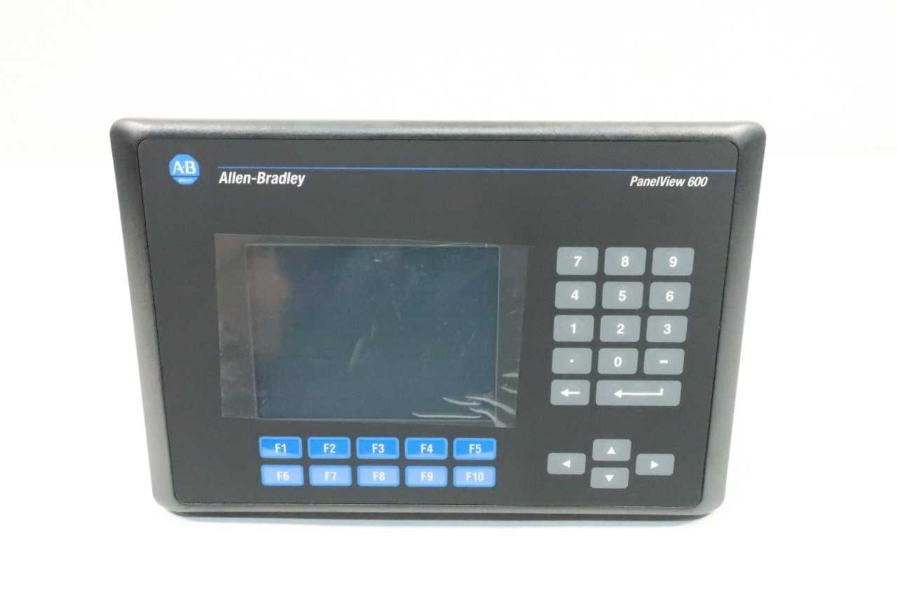 NEW ALLEN BRADLEY 2711-B6C2 PANELVIEW 600 OPERATOR INTERFACE PANEL SER C - AUTOMATION & CONTROLS