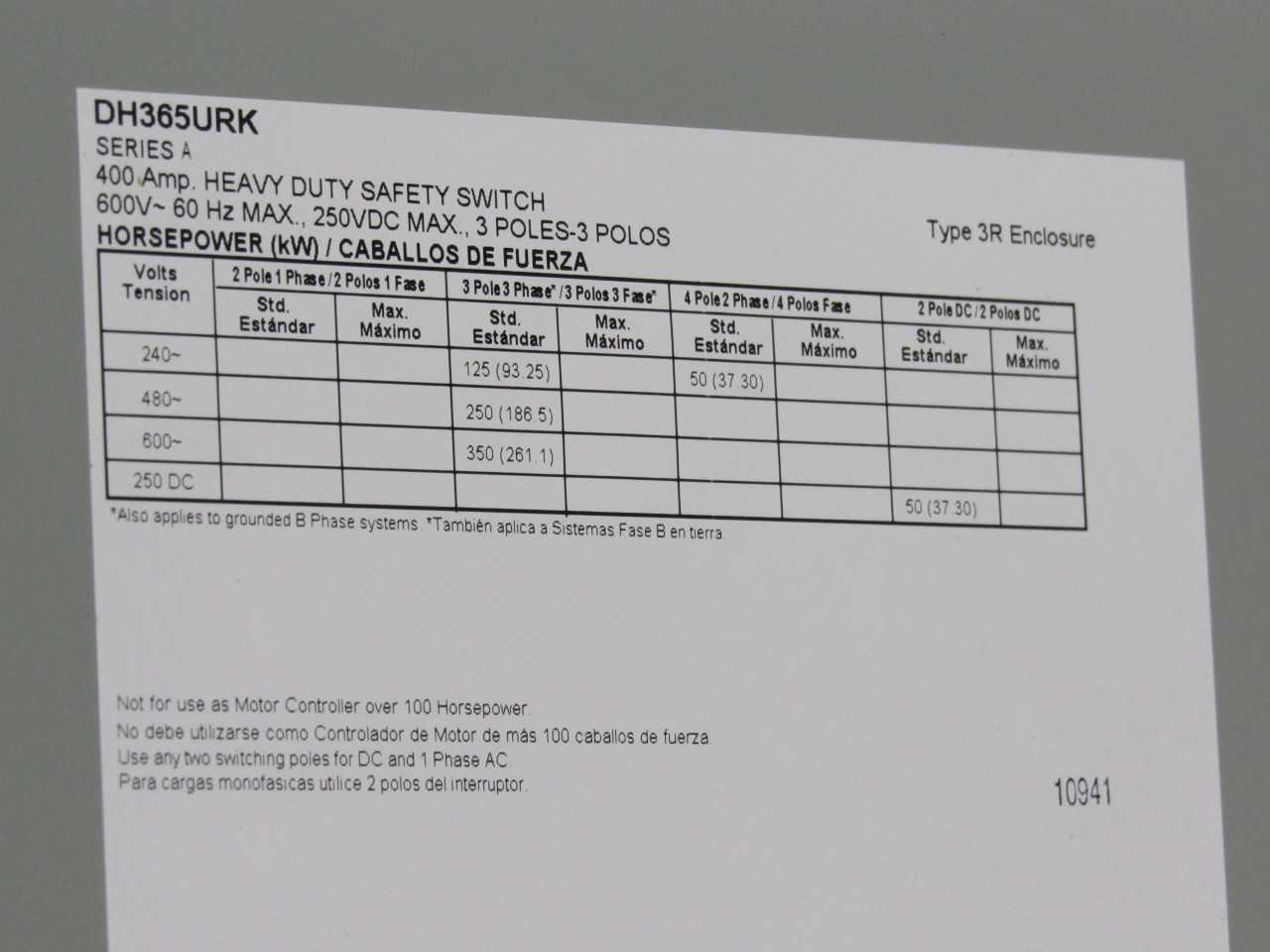Eaton Misc. Items - ELECTRIC POWER TOOLS