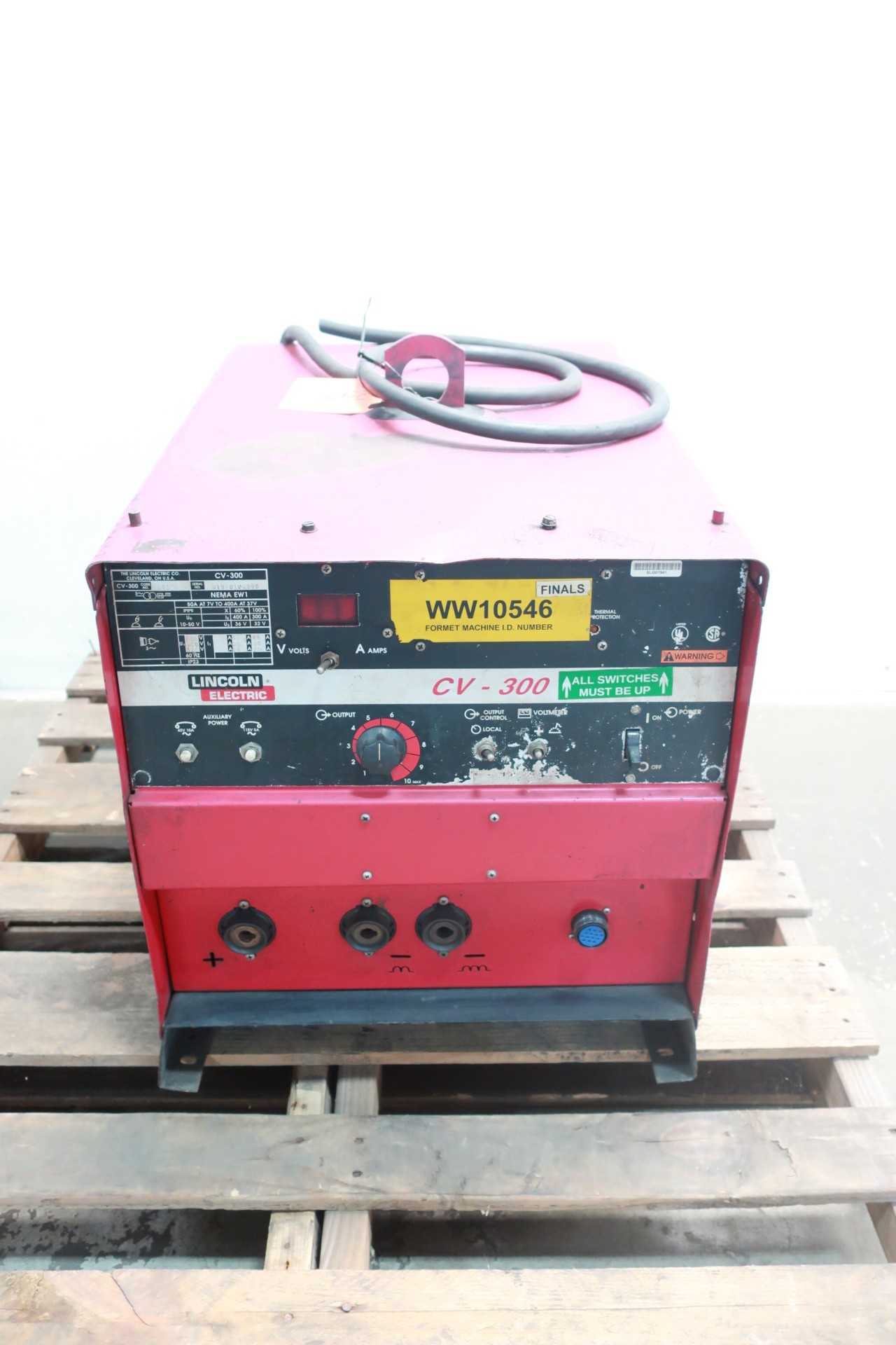 LINCOLN ELECTRIC CV-300 IDEALARC 3PH 230/460/575V-AC MIG WELDER - WELDING EQUIPMENT