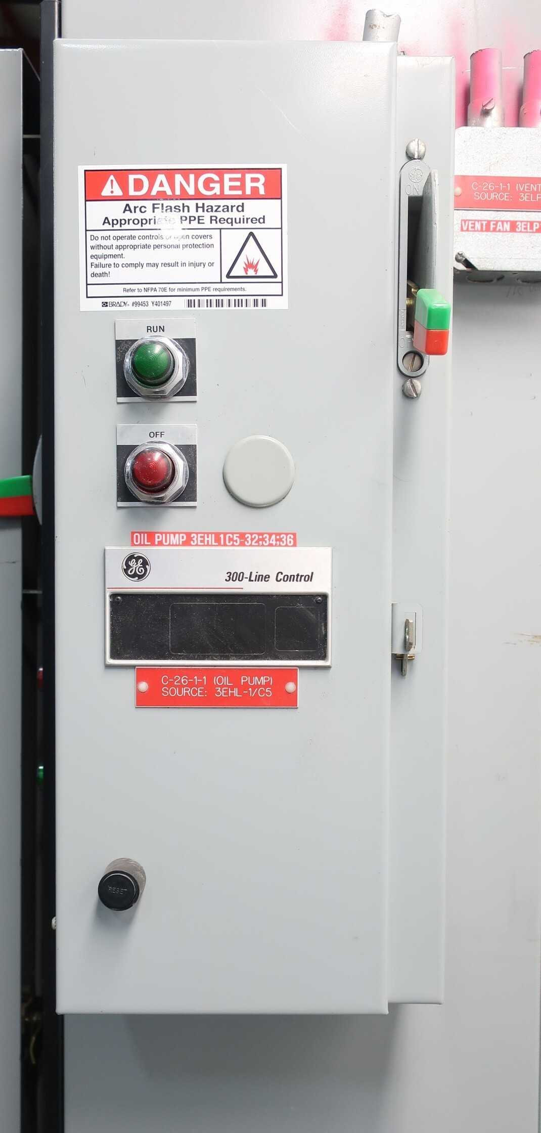 GENERAL ELECTRIC GE COMBINATION MOTOR STARTER - MOTOR STARTERS