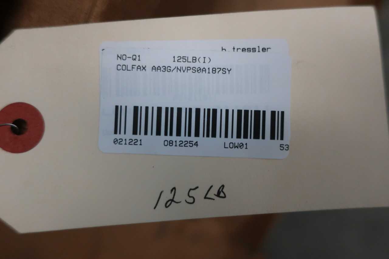 COLFAX AA3G/NVPSCA187SY HYDRAULIC SCREW PUMP - PUMPS