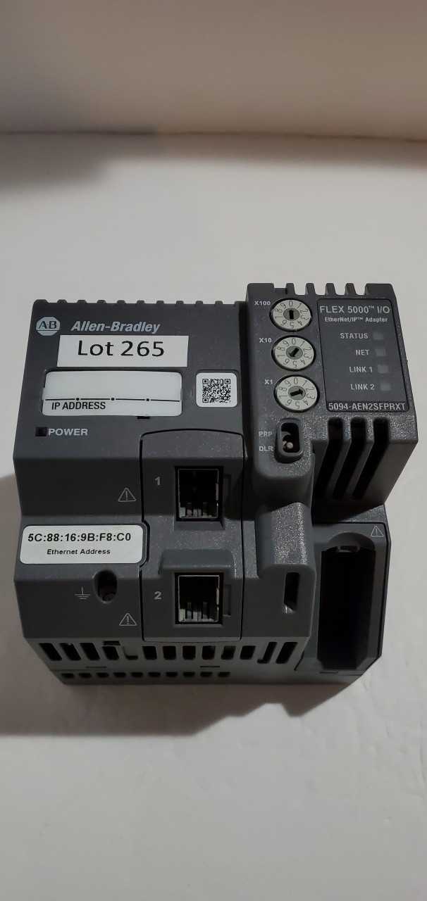 Allen Bradley Flex 5000 Ethernet Adapter - INDUSTRIAL PARTS