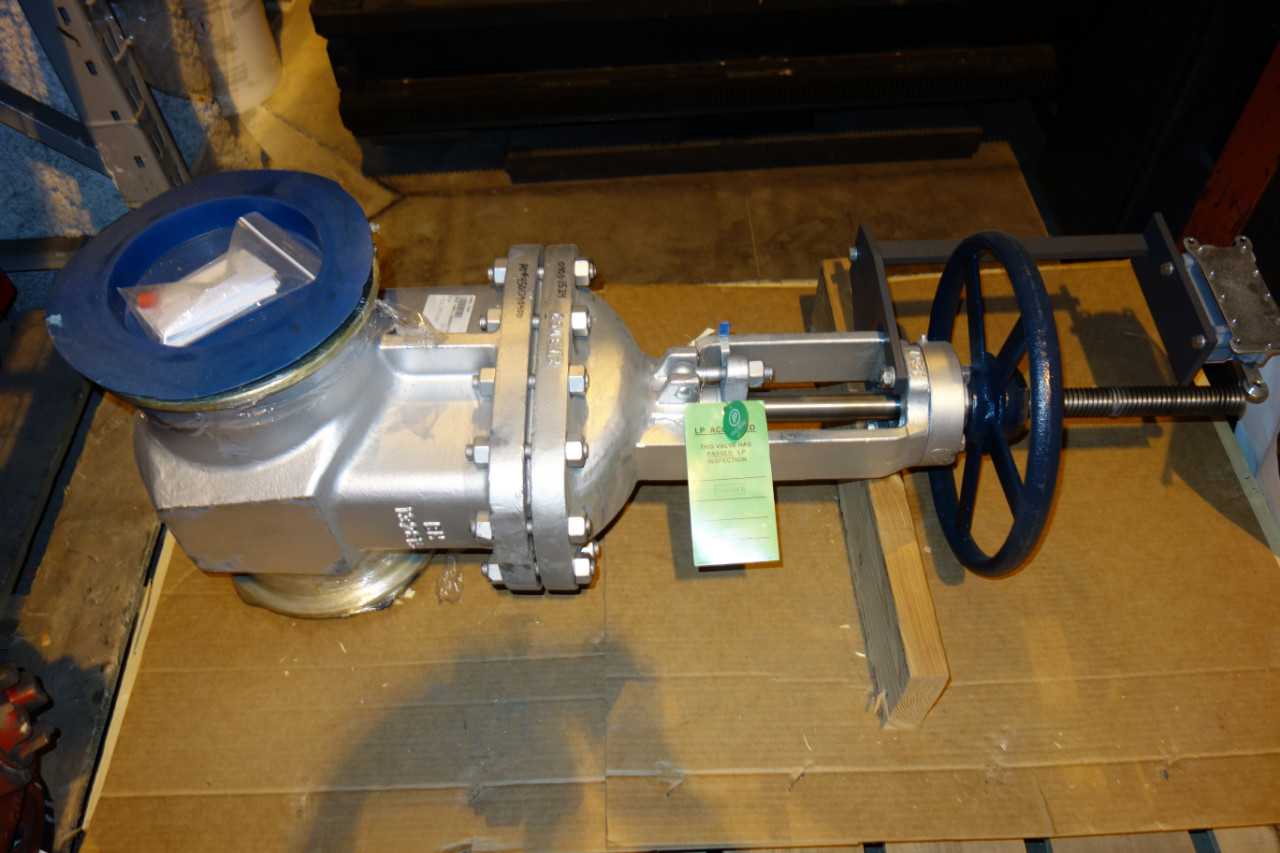 POWELL 8IN 150 STEEL WEDGE GATE VALVE - VALVES
