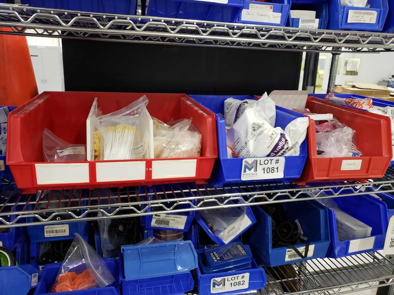 Misc wipes and cleaning items, No Rack - PROCESS EQUIPMENT Misc wipes and cleaning items, No Rack - PROCESS EQUIPMENT