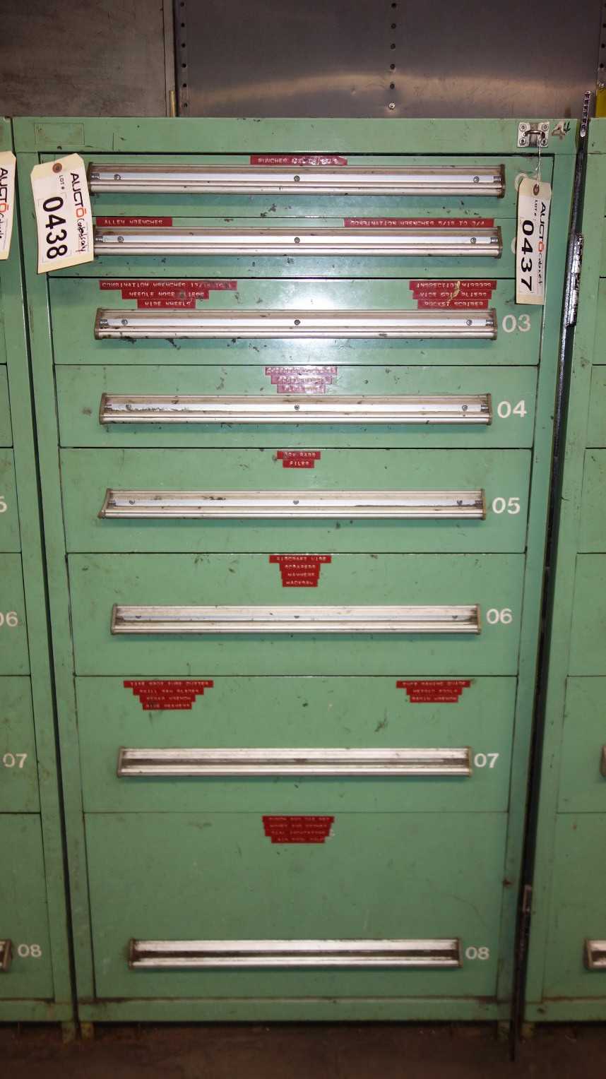 STANLEY VIDMAR 8 DRAWER TOOL CABINET - TOOL STORAGE