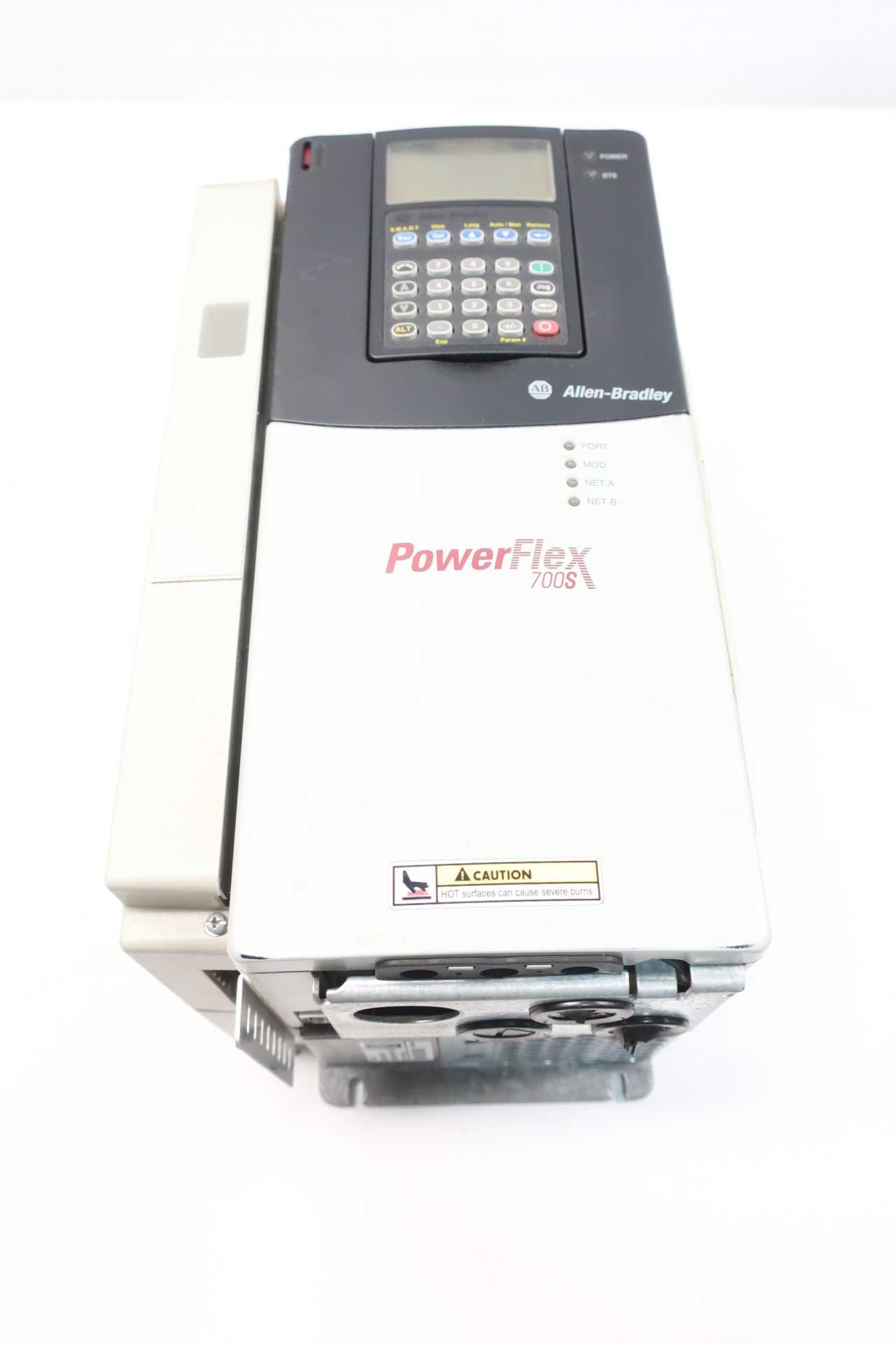 ALLEN BRADLEY 20DD8P0A3EYYAEABE POWERFLEX 700S VFD DRIVE - MOTOR DRIVES