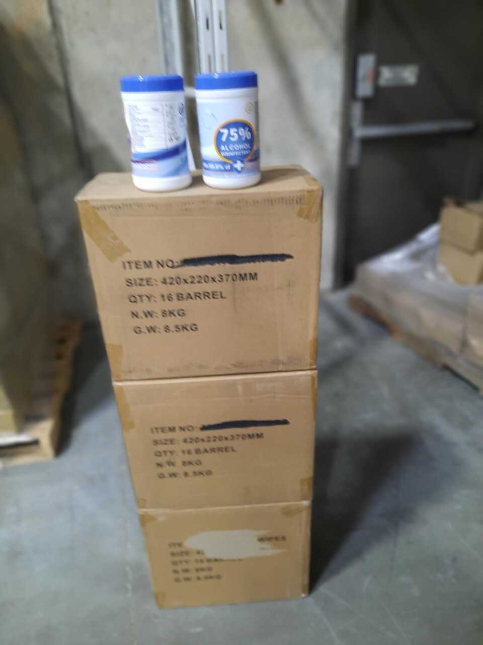 Alcohol Disinfectant Wipes - PALLET JACKS
