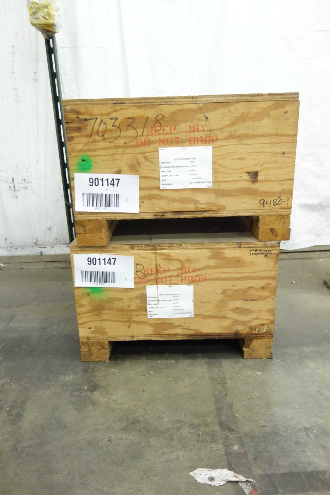 LOT OF 2 NSK 23164YMBW45CC08 ROLLER BEARINGS - BEARINGS