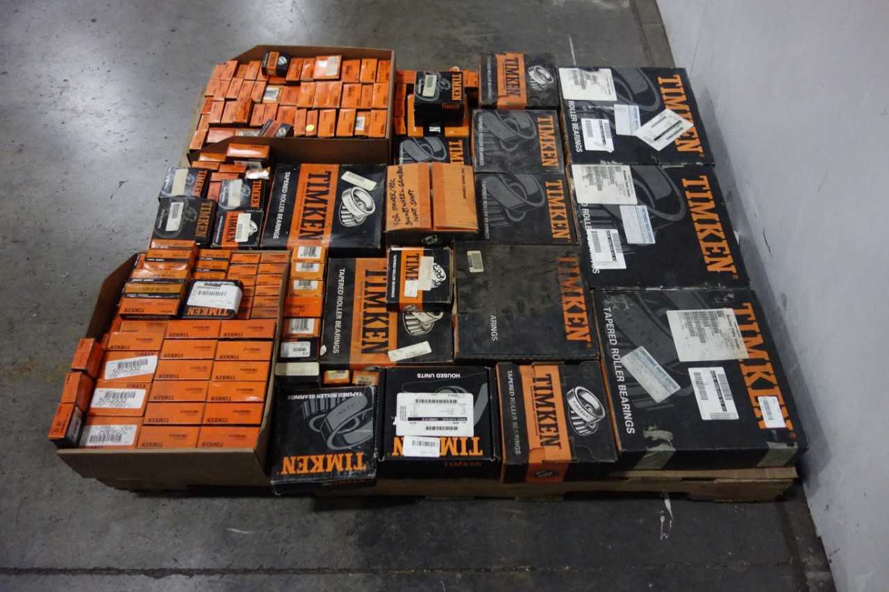 PALLET OF ASSORTED TIMKEN BEARINGS - BEARINGS