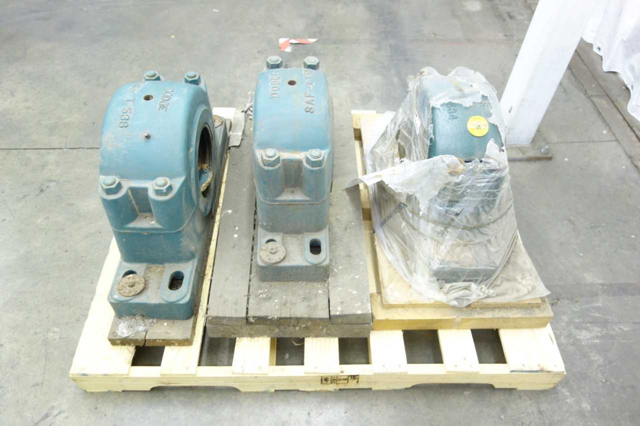 PALLET OF DODGE PILLOW BLOCK BEARING HOUSINGS - BEARINGS