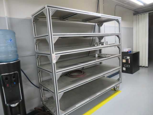 Aluminum Parts Storage Racks on Wheels - MISCELLANEOUS