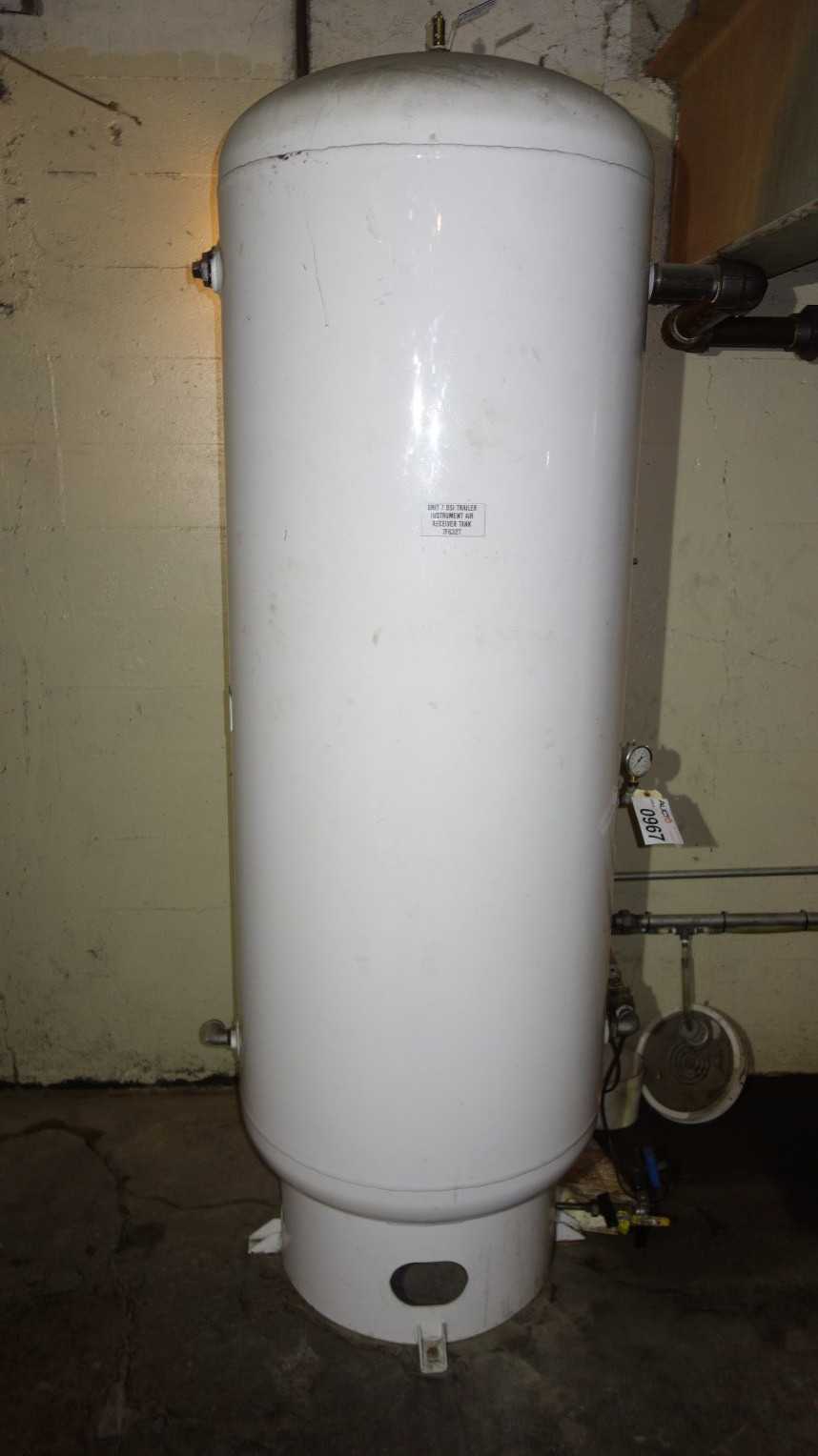 DSI TRAILER INSTRUMENT AIR RECEIVER 200PSI TANK - PROCESS EQUIPMENT