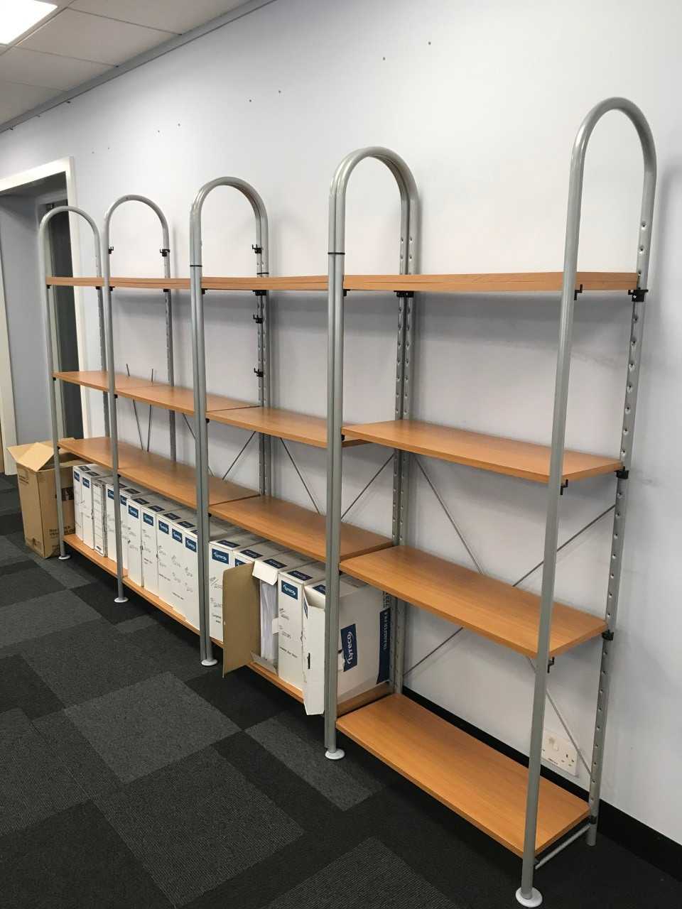 Book shelves x4 - PLANT & FACILITY