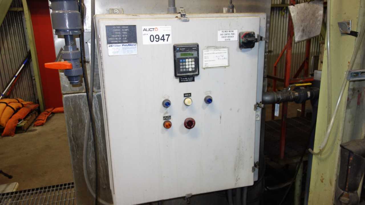 US FILTER CONTROL PANEL W/ ALLEN BRADLEY 1756 CONTROLLER - AUTOMATION & CONTROLS