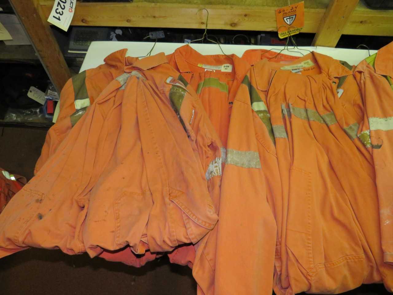 LOT OF 10 ASSORTED FLAME RESISTANT COVERALLS - SAFETY SWITCH